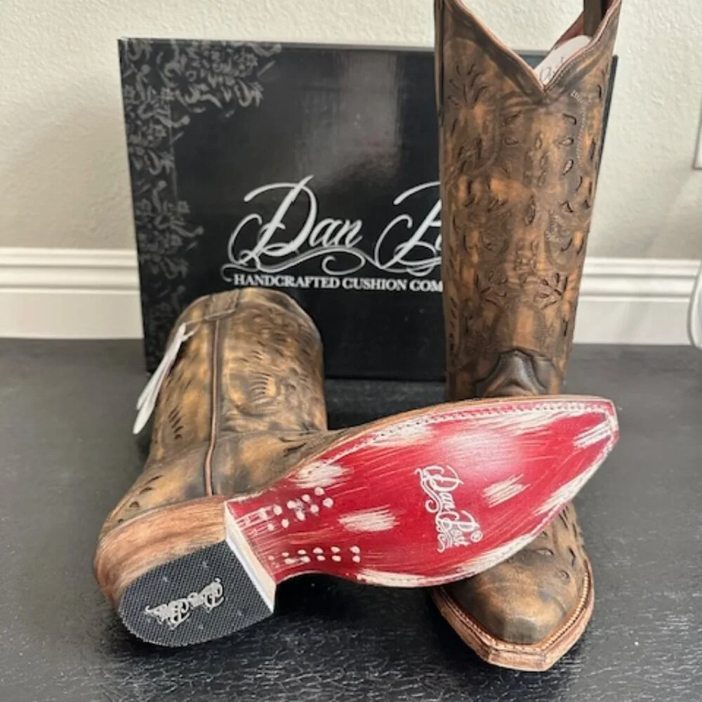 Dan Post Cowboy Boots - Picture 3 of 6